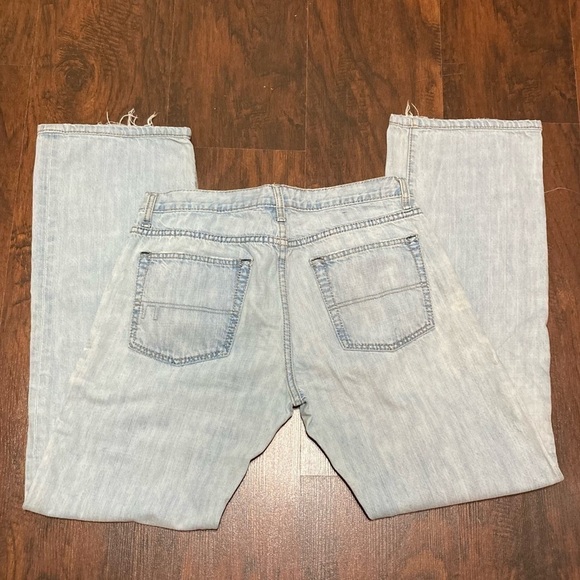 TATTU DENIM BY DESIGN lightly distressed Jeans boyfriend fit Size 32 GUC Y2K 90s - Picture 8 of 14